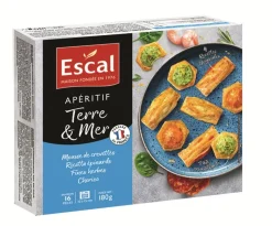 16 APÉRITIFS TERRE ET MER 180G ESCAL