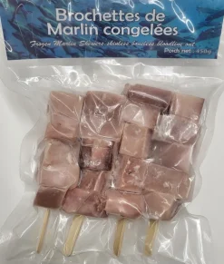 4 BROCHETTES DE MARLIN 450G SEABLUE