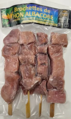 4 BROCHETTES DE THON 450G SEABLUE