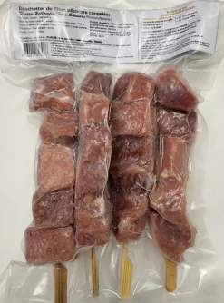 4 BROCHETTES DE THON 450G SEABLUE