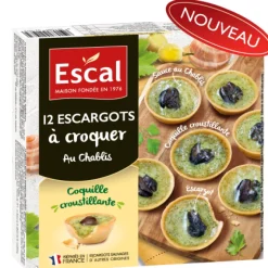 12 ESCARGOTS A CROQUER AU CHABLIS 115G