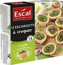12 ESCARGOTS A CROQUER 100G
