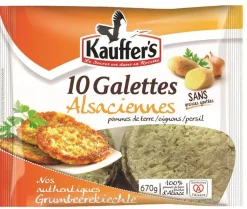10 GALETTES DE POMME DE TERRE 670G