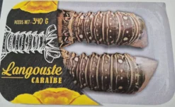 2 QUEUES LANGOUSTES BLANCHES 340GR