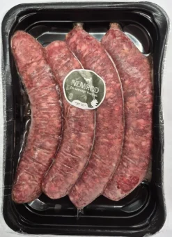 4 SAUCISSES DE SANGLIER AU POIVRE DE KAMPOT 520G