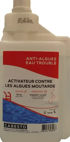 ACTIVATEUR CONTRE LES ALGUES MOUTARDE 1L