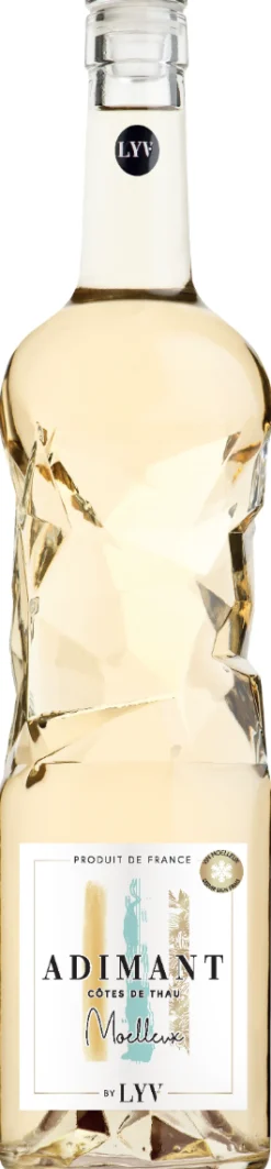 ADIMANT MOELLEUX IGP COTE THAU BLANC 75CL