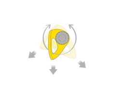 AMARRAGE AMOVIBLE COEUR PULSE 12 MM PETZL
