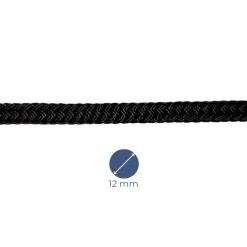 Amarre Double Tresse - Cleanline - NOIR - MEYER-SANSBOEUF
