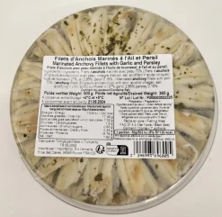 ANCHOIS MARINES A L'AIL 500G