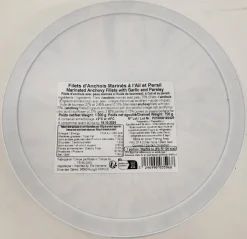ANCHOIS MARINES A L'AIL 1KG