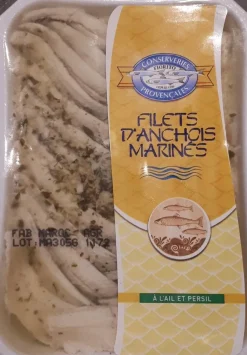 ANCHOIS MARINES A L'HUILE 200G
