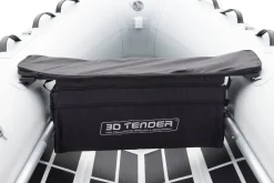 Annexe semi-rigide plancher aluminium - carène en V - Federlight grise - Hypalon - 3D Tender