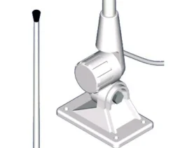 ANTENNE VEDETTE FOUET FIBRE 1.5M AVEC ROTULE INTEGREE | BANTEN