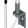 Antenne VHF ECO 3dB. 1.5m. 25m de câble. équerre métal (178)