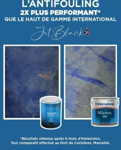 Antifouling matrice érodable auto-polissante - Micro Shield - Jet Black