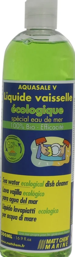 AQUASALE V - Liquide vaisselle spécial eau de mer - 250 ml