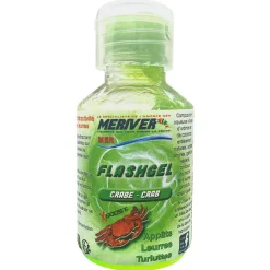 ATTRACTANT MER FLASHGEL XBOOST PAILLETÉ CRABE 100ML MERIVER