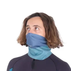 Bandeau / Cache Cou intérieur polaire extérieur drystop ANFIBI Vert/bleu