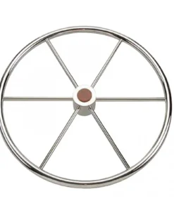 Barre à roue en inox poli miroir - Osculati