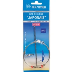BAS DE LIGNE ACIER FLASHMER JAPONAIS