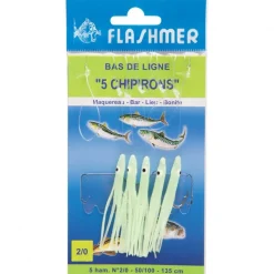 BAS DE LIGNE FLASHMER 5 CHIPIRONS