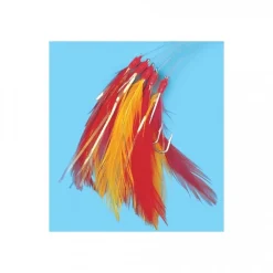 BAS DE LIGNE FLASHMER 3 PLUMES FILAMENTS 1/0 R/J