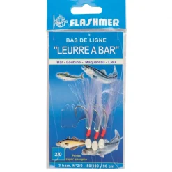 BAS DE LIGNE FLASHMER LEURRE À BAR