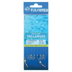 BAS DE LIGNE FLASHMER TRI-LARVES