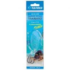 BAS DE LIGNE FLUORO DAURADE ROYALE ATL traînard FLASHMER N1/0