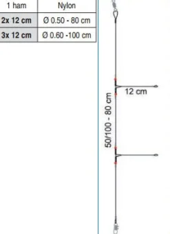 BAS DE LIGNE NYLON FLASHMER JAPONAIS