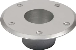 BASE DE RECHANGE ALUMINIUM BLANC - POUR PIEDS DE TABLE D60 | OSCULATI