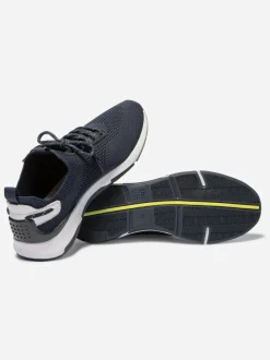 Basket de pont en toile femme JELLINA BLEU TBS
