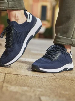 Basket de pont en toile femme JELLINA BLEU TBS