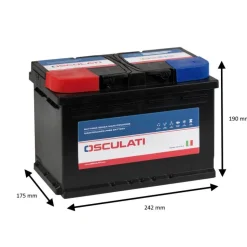 Batterie de démarrage - Safe Energy Plus - Osculati