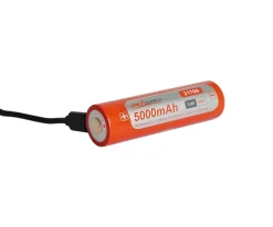 Batterie rechargeable 21700 charge USB 5000 mAh ORCATORCH