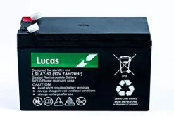 BATTERIE 12V 7A OU 12A - LUCAS