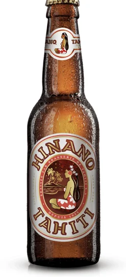 BIERE AMBREE HINANO 33CL BRASSEE A TAHITI 5.5° HINANO TAHITI