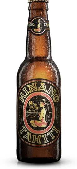 BIERE HINANO GOLD 33CL 5.5° BRASSEE A TAHITI HINANO TAHITI