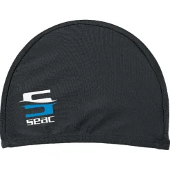 Bonnet de bain lycra adulte noir SEAC SUB