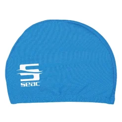 Bonnet de bain lycra junior bleu SEAC SUB