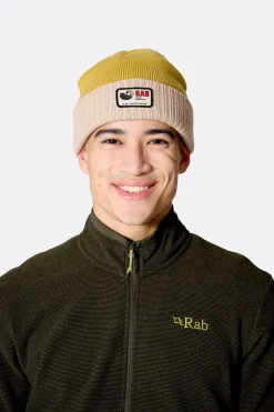 Bonnet Essential Beanie Dark Pollen/Pebble RAB