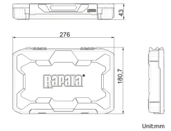 BOÎTE RAPALA TACKLE TRAY