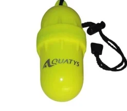 Boîte étanche de plongée PETIT MODELE jaune AQUATYS