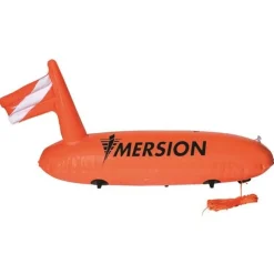 Bouée chasse sous-marine profilée SIMPLE ENVELOPPE avec drisse IMERSION
