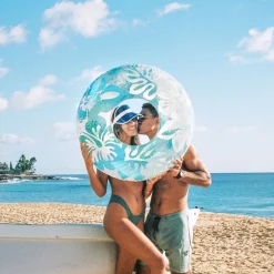 Bouée gonflable géante aloha intex - coloris aléatoire