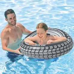 Bouée gonflable pneu intex