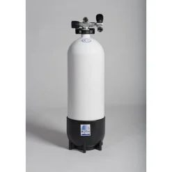 Bouteille de plongée mono bloc 12 litres 232 bars 2 sorties ROTH