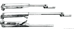 BRAS INOX ESSUIE-GLACE TELESCOPIQUES REGLABLES | OSCULATI