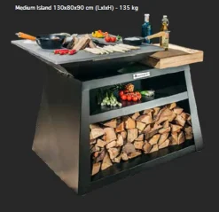 BRASERO ISLAND CARBON+ PLAQUE CUISSON